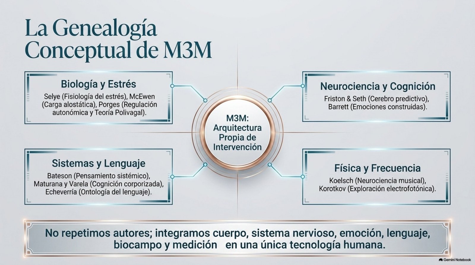 Genealogía conceptual de M3M