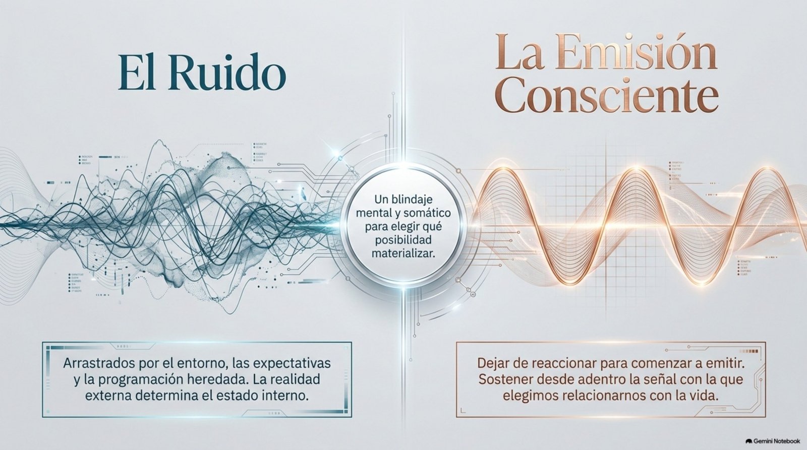 Del ruido a la emisión consciente en M3M